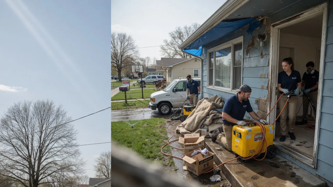 Basement Flood Cleanup in Gilead, NE near me